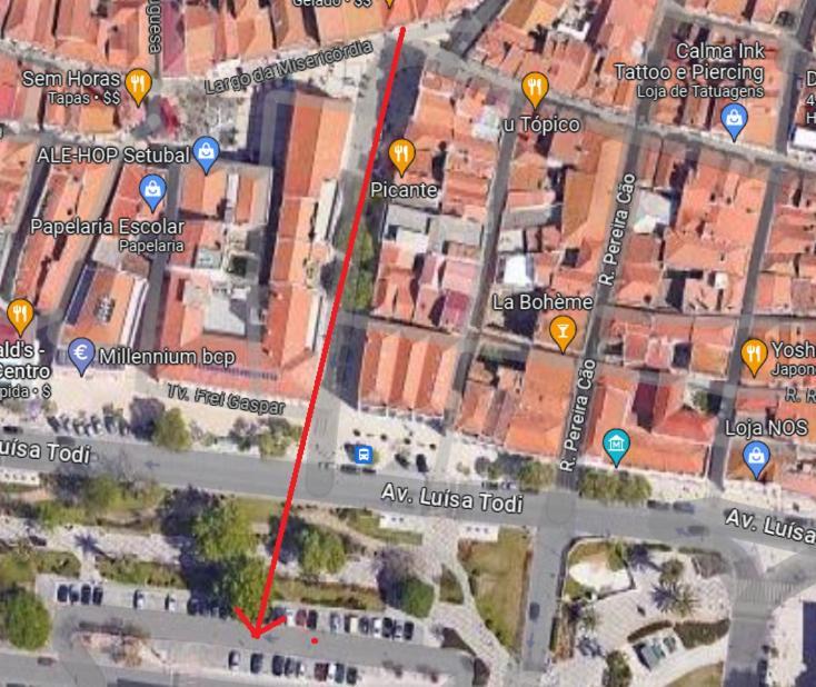 Apartament 5 Rua Antao Girao Setúbal Zewnętrze zdjęcie